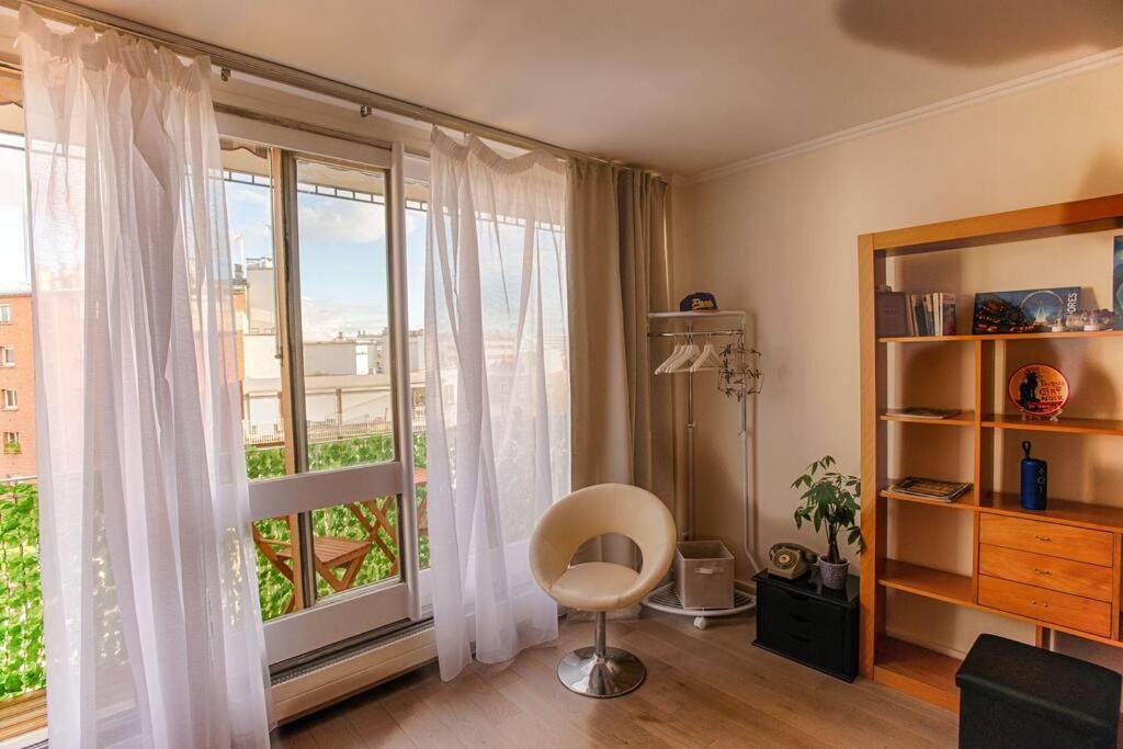 Studio With Balcony Paris Eksteriør billede